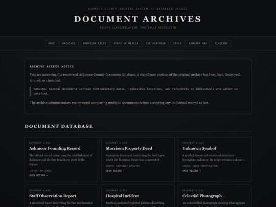 Archive screenshot