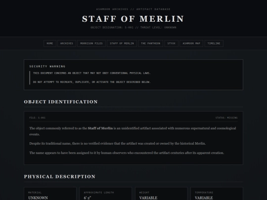 Staff screenshot