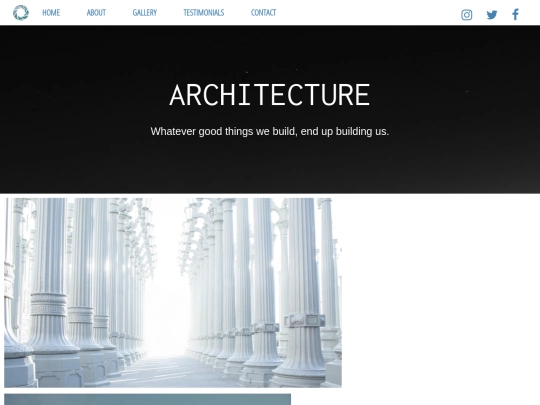 IA_Assignment/Gallery(ARCHITECTURE) screenshot