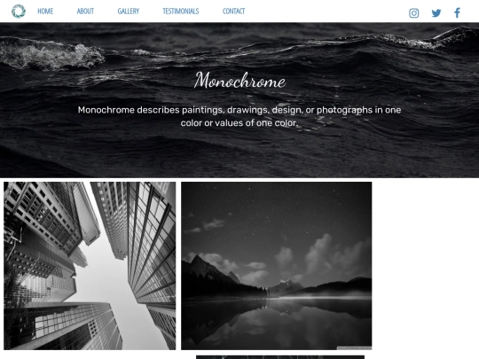 IA_Assignment/Gallery(Monochrome) screenshot
