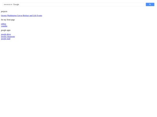 chromebookstarterpage screenshot