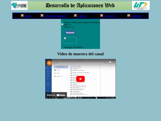 htm/contacto screenshot