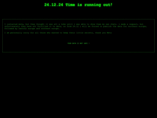 running screenshot