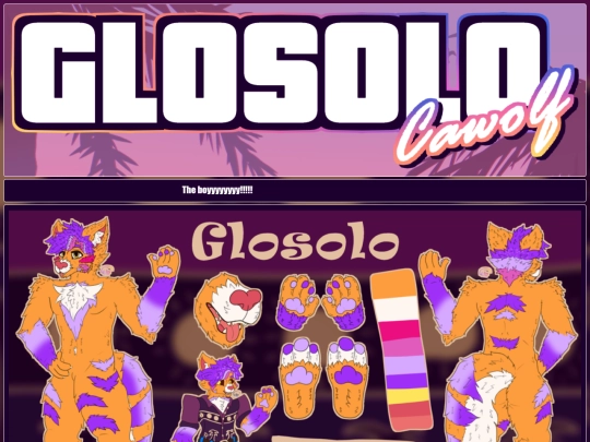 Characters/Glosolo-Cawolf screenshot