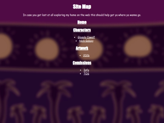 Site-Map screenshot