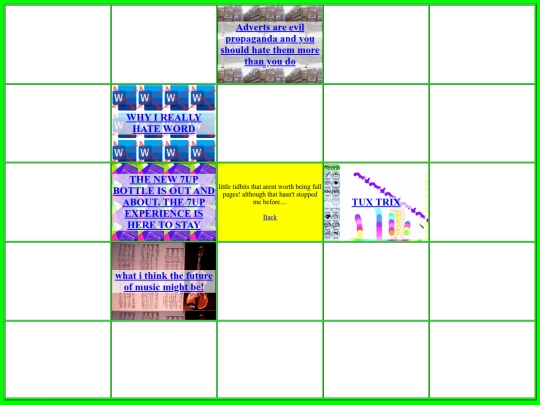 blogs/menu screenshot