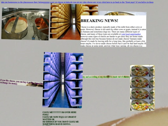 cheese screenshot