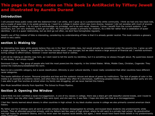 BookReviewSummary/ThisBookIsAntiRacist screenshot