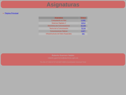 Practica1/asignaturas screenshot