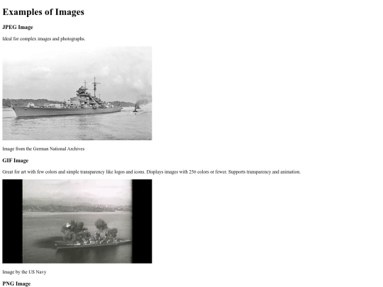 images/images-example screenshot