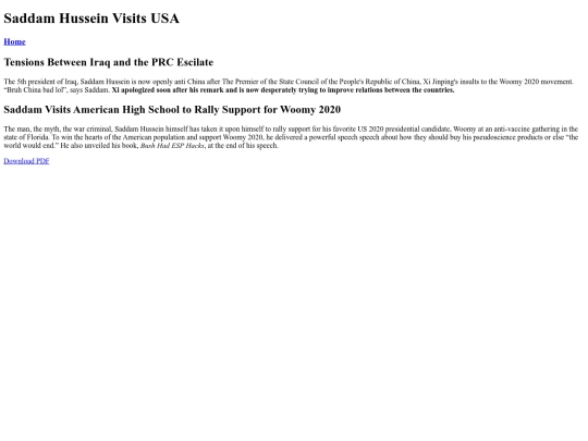 newshubstuff/saddam screenshot