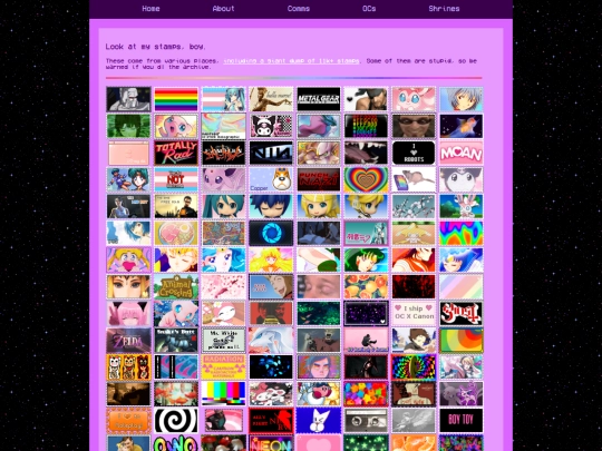 Stamps screenshot
