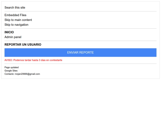admin screenshot