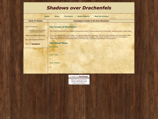 campspecs screenshot