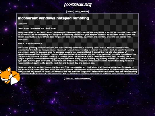 pages/blog screenshot