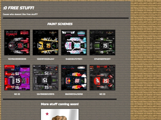 pages/freestuff screenshot