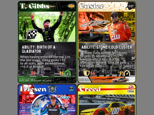pages/vault/NASCARDEX screenshot