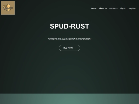 PRODUCT WEBSITE screenshot