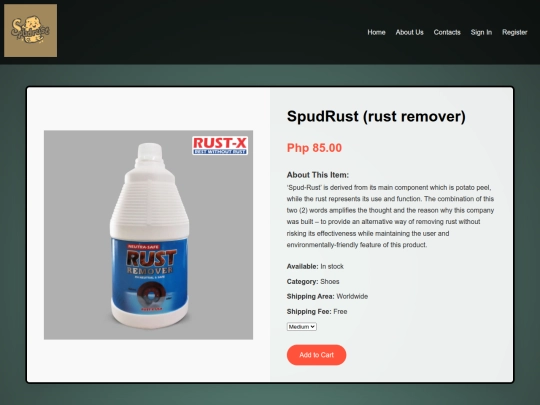 productdetail screenshot