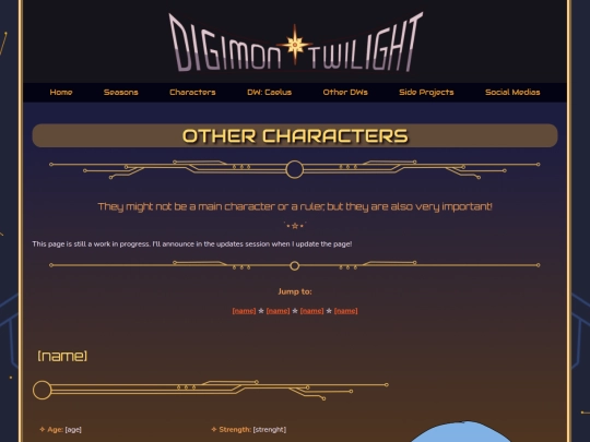 characters/othercharacters screenshot