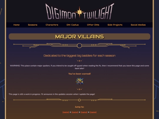 characters/villains screenshot