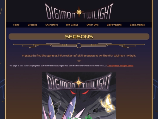 seasons screenshot