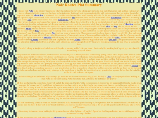 Noiz__Route_Plot screenshot