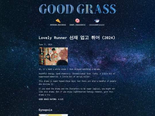 reviews/lovely-runner-2024 screenshot