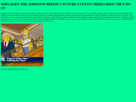 simpsons screenshot