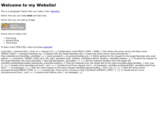 index screenshot