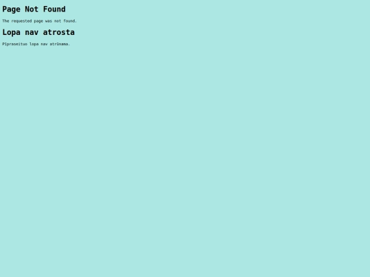 not_found screenshot