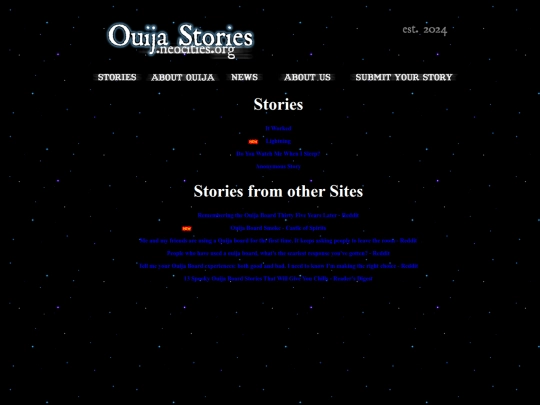 Stories screenshot