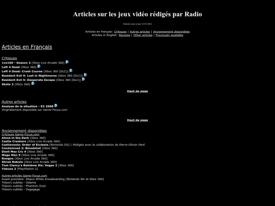 articles screenshot