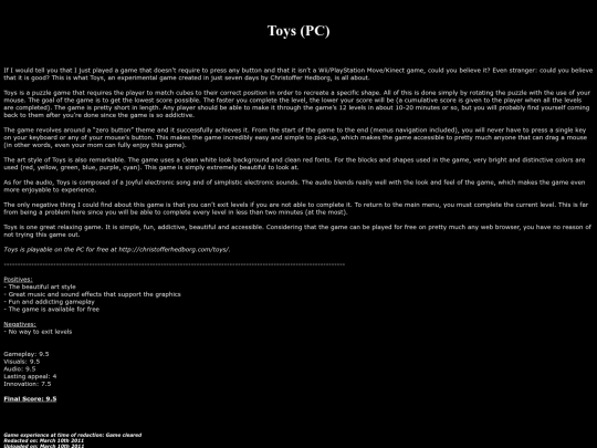 reviews/review_Toys screenshot