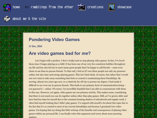 posts/2024-12-31-Pondering-Video-Games screenshot