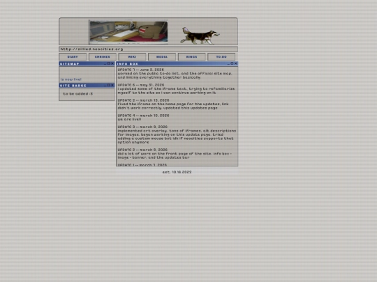 updates screenshot