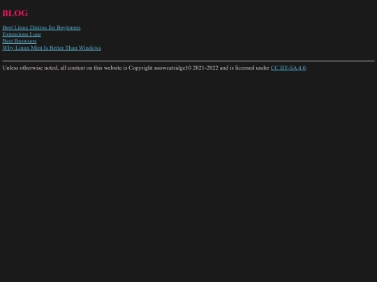 blog screenshot