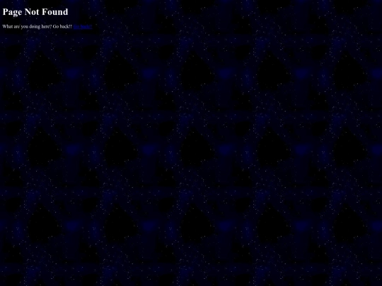 not_found screenshot