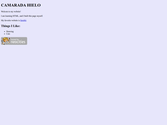 index screenshot