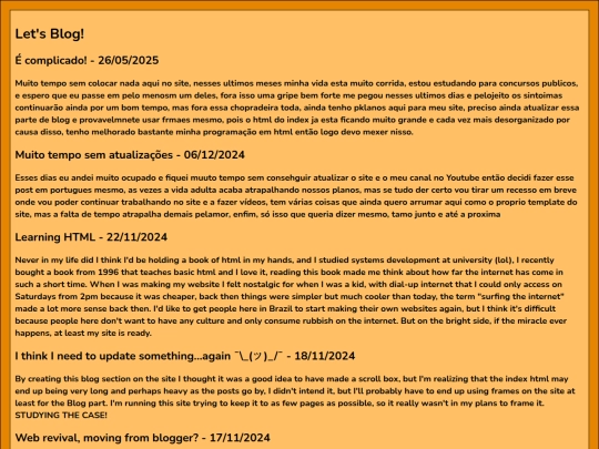blog screenshot