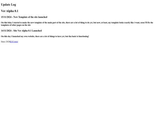 updatelog screenshot
