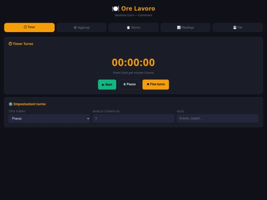 Lavoro screenshot