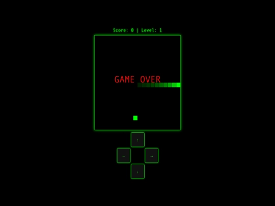 Snake.htm/Snake screenshot