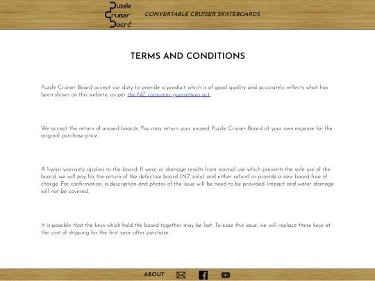 conditions screenshot