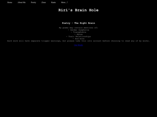 poetry screenshot