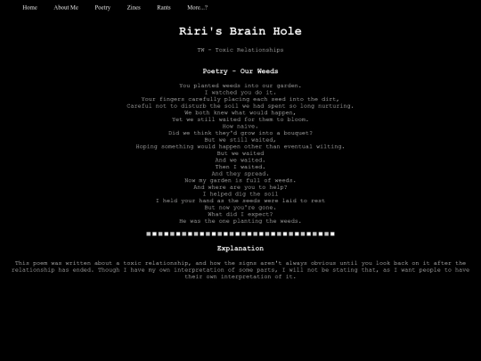 poetry/ourweeds screenshot