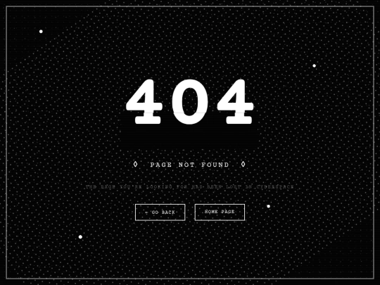 not_found screenshot