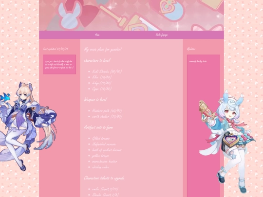My resin plan! screenshot