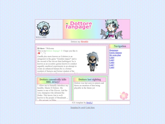 dottore-fanpage screenshot