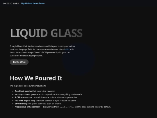 liquid screenshot